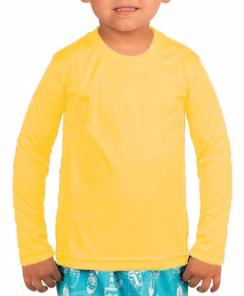 Imagem de Blusa Térmica Infantil UV 50+ FPS Lisa Unissex Manga Longa