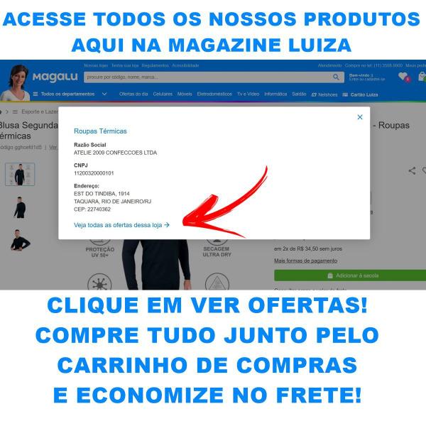 Blusa Térmica Masculina Frio Intenso Viagem Moto Esqui Aventura