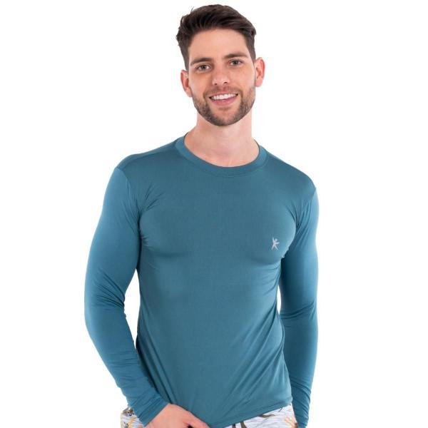 Imagem de Blusa Térmica UV Segunda Pele Manga Longa Frio Masculina