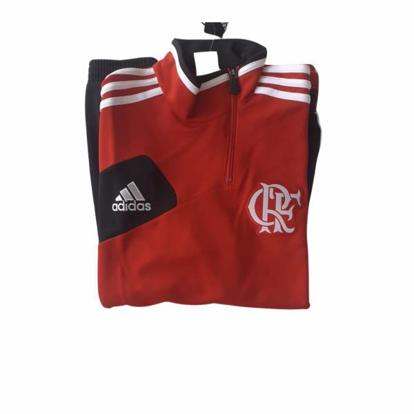 Imagem de Blusão Masculino Zíper Treino Flamengo Vermelho 2013