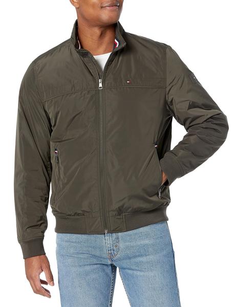 Imagem de Blusão Tommy Hilfiger Performance Faux Memory Army Green