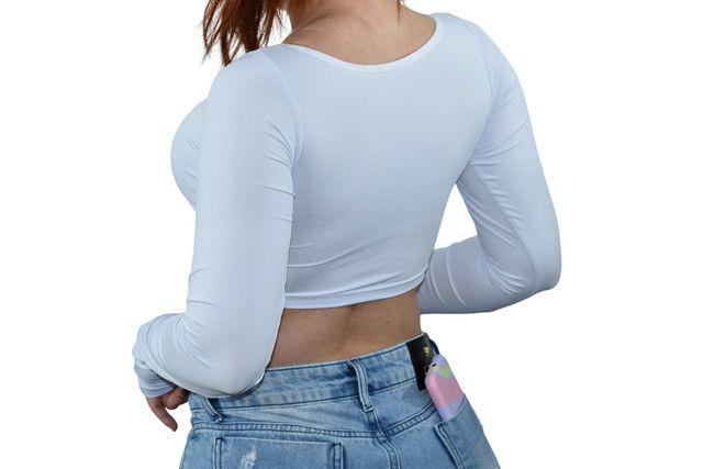 Imagem de Blusinha Feminino Regatinha Ideal P/ Academia Valoriza Seios - Z44