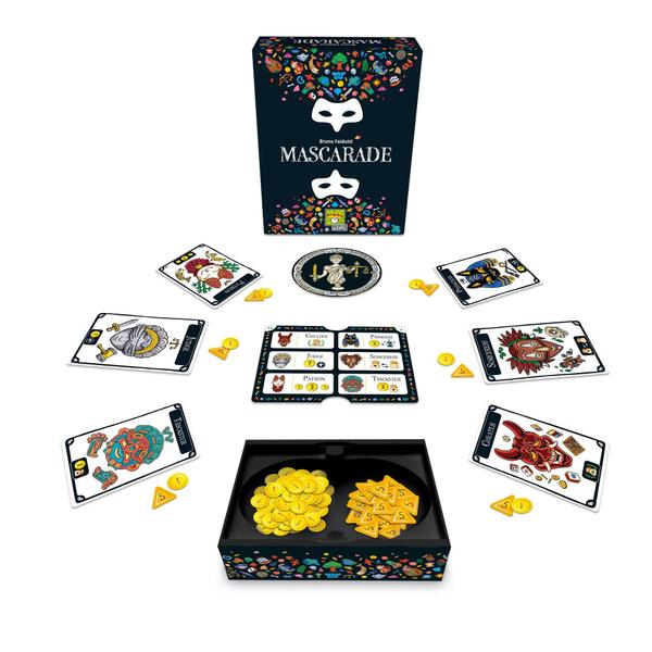 Board Game Repos Production Mascarade Second Edition 10+ Age Imagem de Board Game Repos Production Mascarade Second Edition 10+ Age