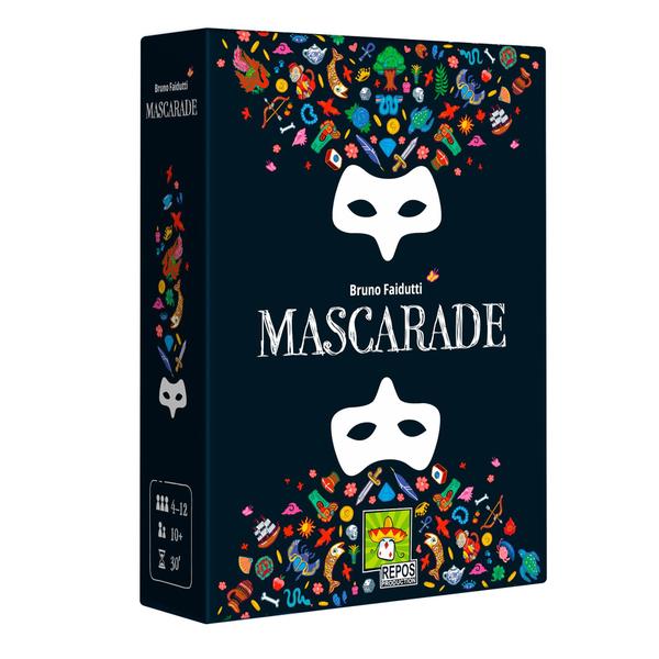 Board Game Repos Production Mascarade Second Edition 10+ Age Imagem de Board Game Repos Production Mascarade Second Edition 10+ Age