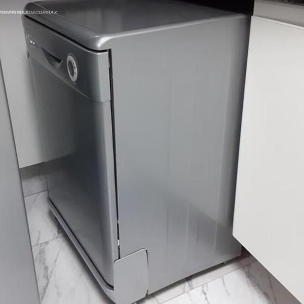 Bobina Adesivo Vinil Prata Inox Envelopamento 50m X 50cm - BG Adesivos Imagem de Bobina Adesivo Vinil Prata Inox Envelopamento 50m X 50cm