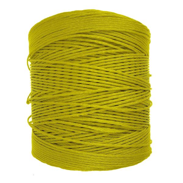 Imagem de Bobina Corda Fio 6Mm Trançada Polietileno - Amarelo