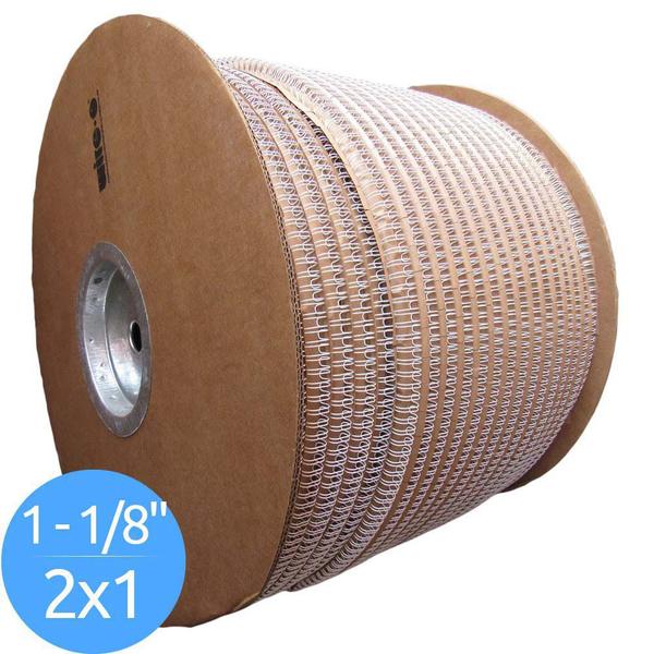 Imagem de Bobina de Garras de Duplo Anel Wire-o 2x1 1"1/8 250 Folhas Cor Branca