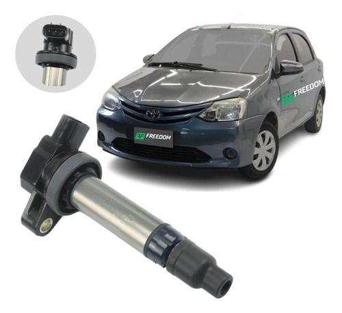 Imagem de Bobina de ignição toyota etios 1.3 1.5 16v flex 2013 à 2016 (kit c/4)