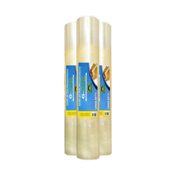 Bobina Filme De Pvc Guarufilme Tamanho:28X300Mt Com 10 Imagem de Bobina Filme De Pvc Guarufilme Tamanho:28X300Mt Com 10
