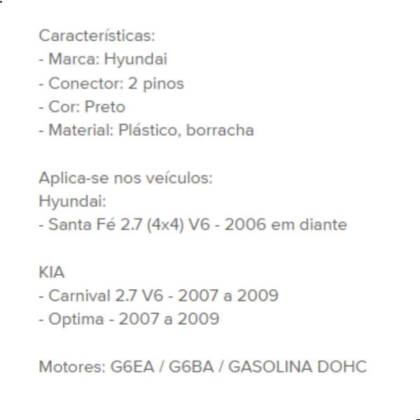 Imagem de Bobina Ignição Carro Hyundai Kia Original Motor Troca Optima