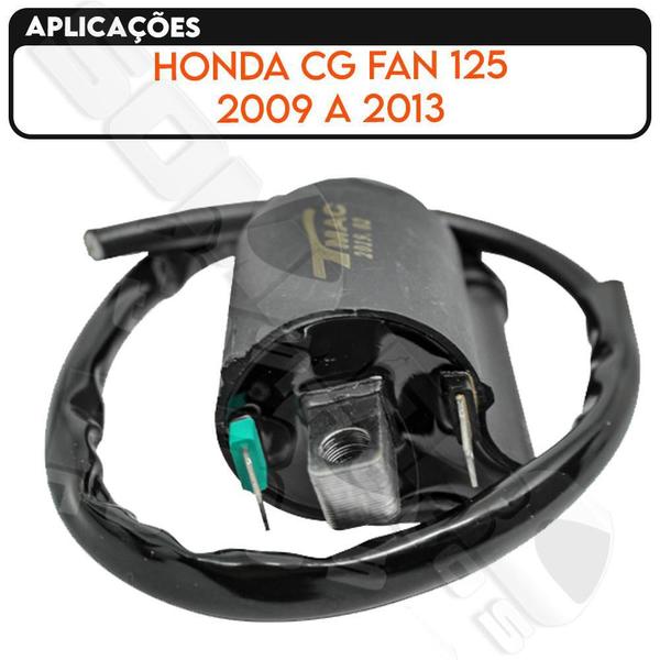 Imagem de Bobina Ignição Honda Cg Fan 125 2009 A 2013 T-Mac