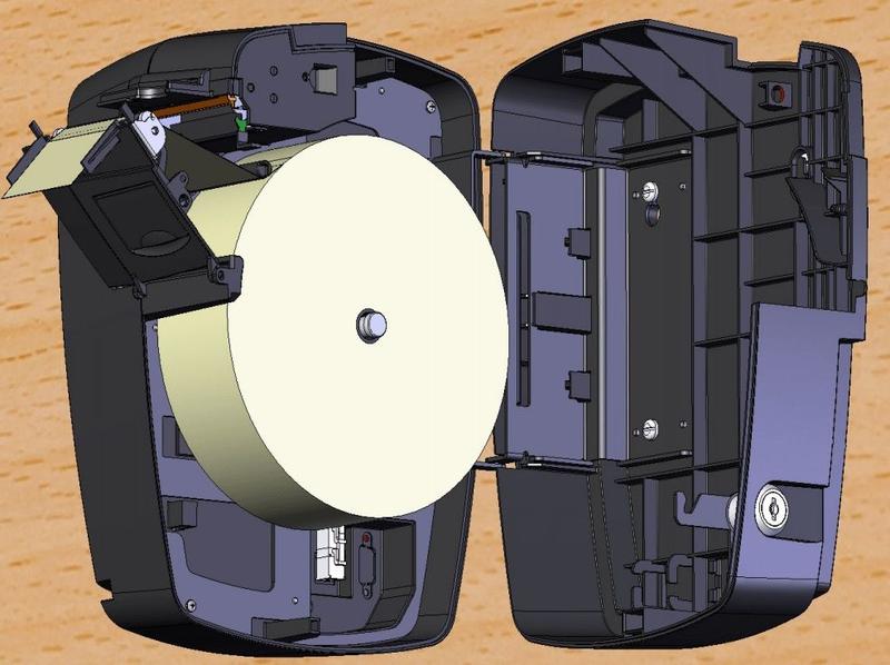 Bobina Termica 57x80 Branca Para Relógio De Ponto Rep C/16 Unidades - DC Automação Imagem de Bobina Termica 57x80 Branca Para Relógio De Ponto Rep C/16 Unidades