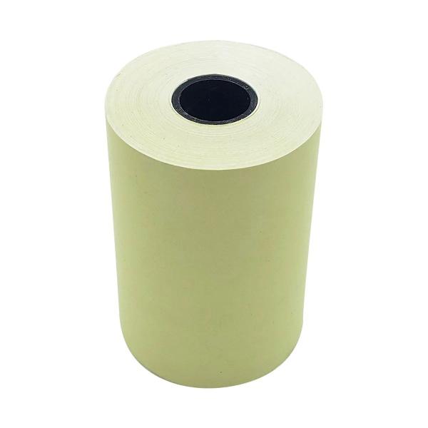 Bobina Térmica 58x16 Amarela C/20 Un - DC Automação Imagem de Bobina Térmica 58x16 Amarela C/20 Un