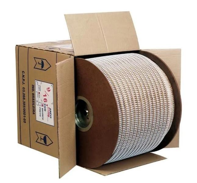 Imagem de Bobina Wire-o Branco 7/8 2x1 para 180 fls 6.000 anéis