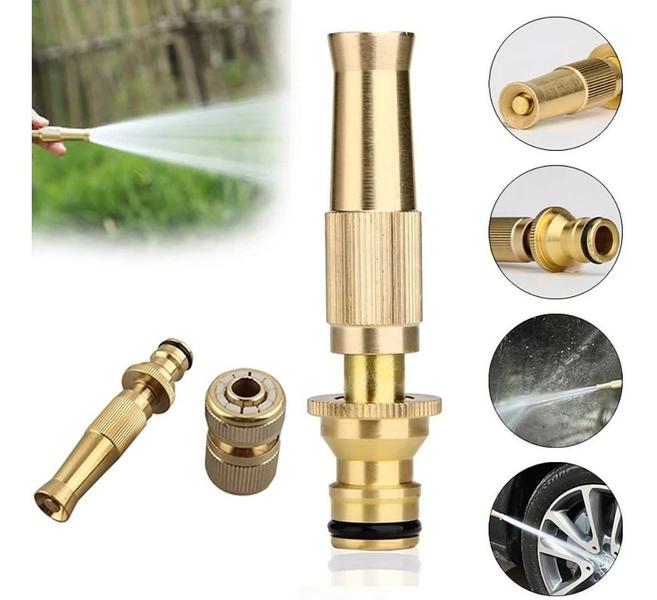 Bocal de Mangueira Pistola de Alta Pressão Ajustável Limpeza Jardinagem Carro Esguicho Engate Rápido - Modus Imagem de Bocal de Mangueira Pistola de Alta Pressão Ajustável Limpeza Jardinagem Carro Esguicho Engate Rápido