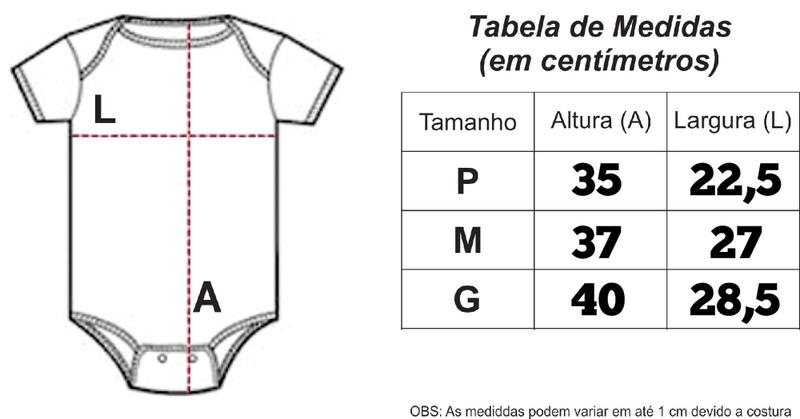 Imagem de Body Baby Personalizado Mesversário 1 Mês (Com Nome do Bebê)