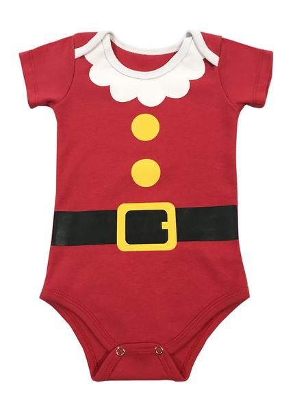 Imagem de Body Bebê Carnaval - Fantasia Papai Noel - Mesversário 9103