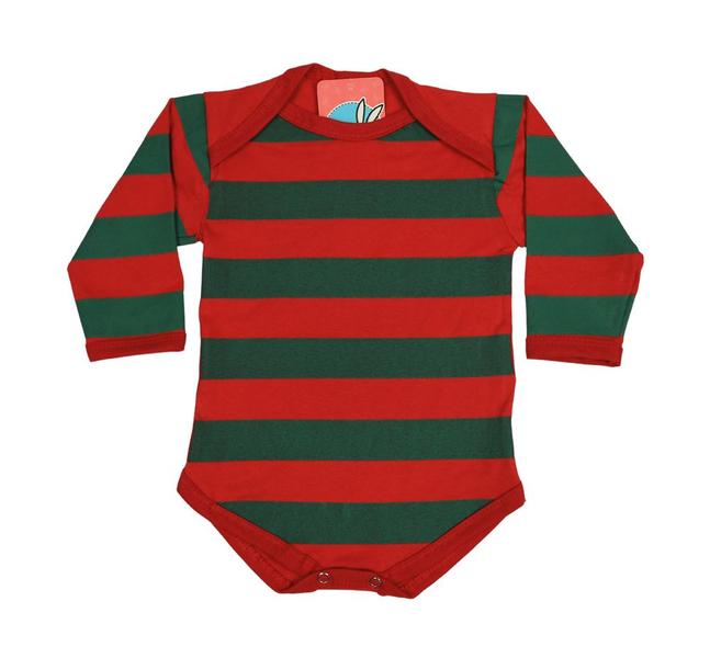 Imagem de Body Bebê Fantasia Halloween Freddy + Calça e Chapéu