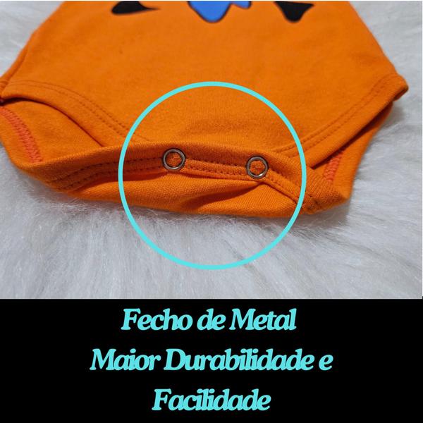 Imagem de Body Bebê Infantil Mesversario Temático Fred Flintstone