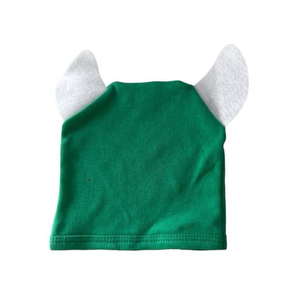 Imagem de Body Bebe Menino Monstro VERDE + Touca - Temático Mesversário