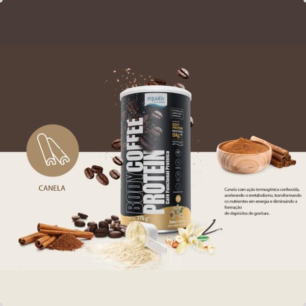 Imagem de Body Coffee Protein Café Funcional 375g Equaliv