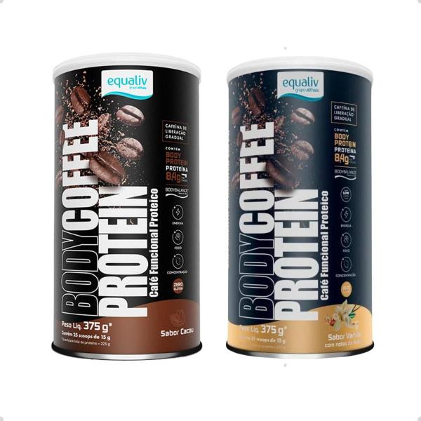 Imagem de Body Coffee Protein Café Funcional 375g Equaliv