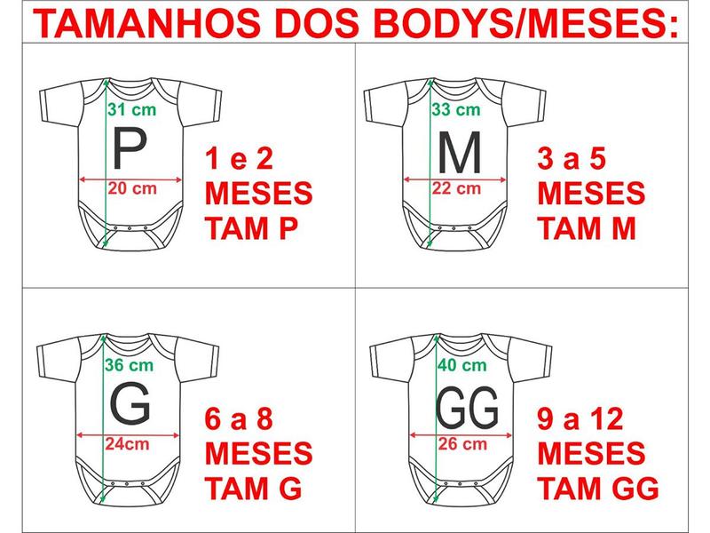 Imagem de Body de Bebê Mesversario Nossa Senhora Kit Com 12 Bodies 1 a 12 Meses