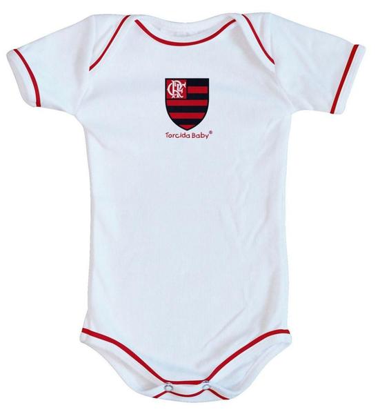 Imagem de Body Flamengo Oficial Branco - Torcida Baby