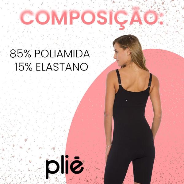 Imagem de Body Modelador E Redutor Alta Compressão Com Pernas Pós Cirúrgica Plié