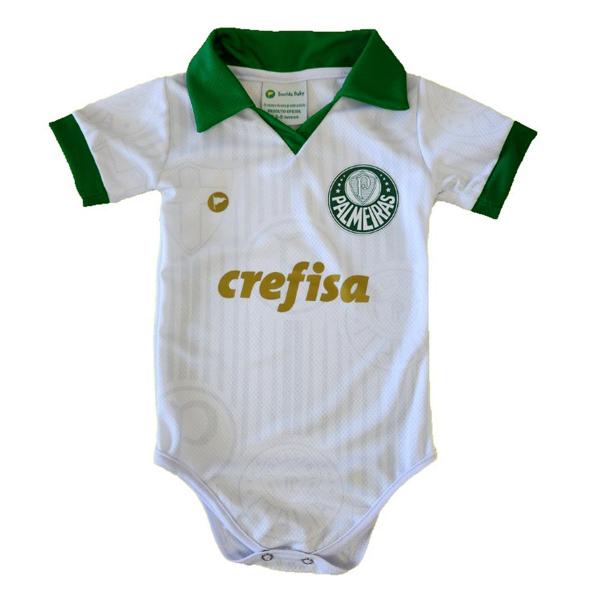 Imagem de Body Palmeiras Bebe Recem Nascido Com Patrocinio Oficial Branco Torcidababy