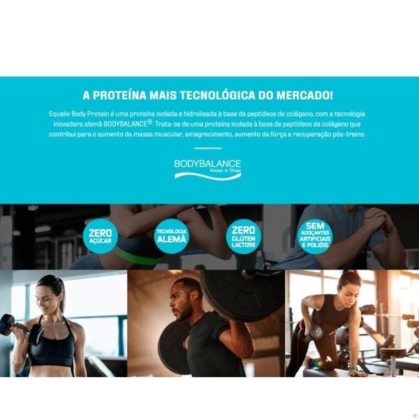 Imagem de Body Protein 100% Isolado 10 Sachês 20G Equaliv Baunilha