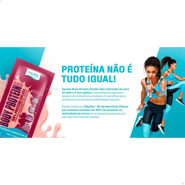 Imagem de Body Protein 100% Isolado Caixa 10 Sachês 20g Equaliv