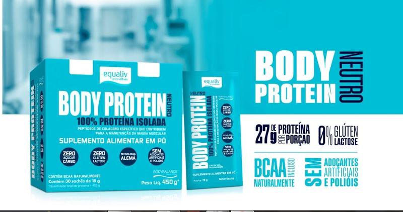 Imagem de Body Protein Com todos os Sabores Kit com 06 unidades de Saches Equaliv