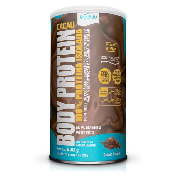 Imagem de Body Protein Equaliv 600g Cacau