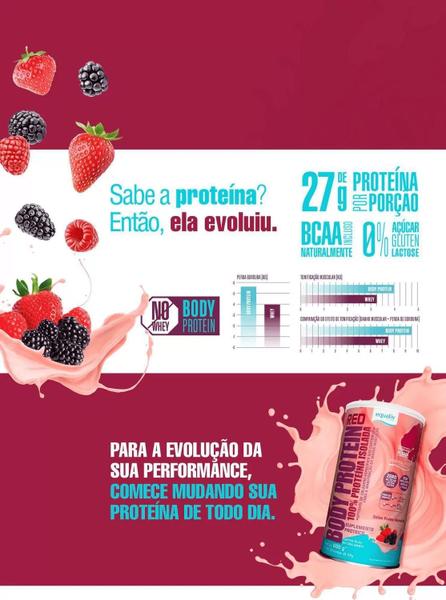 Imagem de Body Protein Equaliv Proteina Isolada Sabor Red 600g