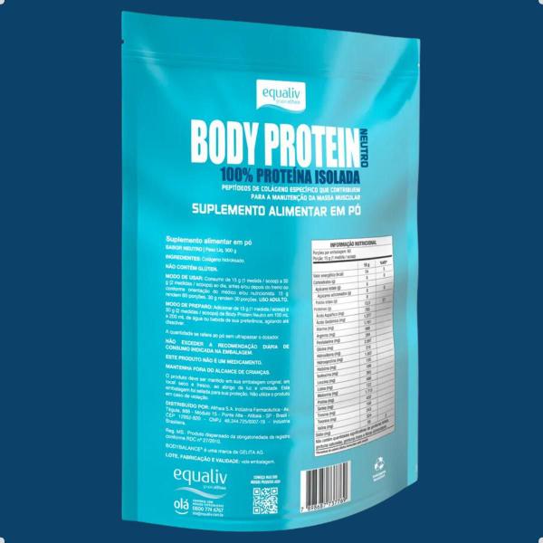 Imagem de Body Protein Isolada Refil 900g Equaliv