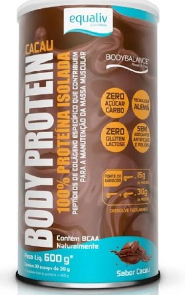 Imagem de Body Protein Sabor Cacau de 600g-Equaliv