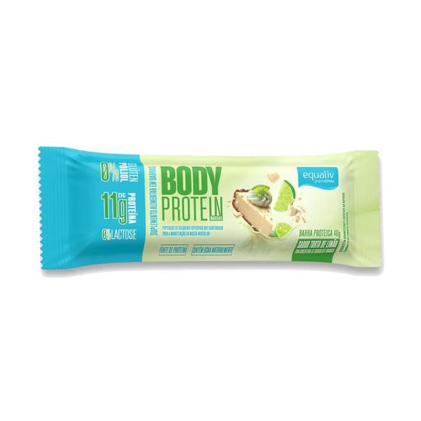 Imagem de Body Protein Torta de Limão 9 Barras 40g Equaliv