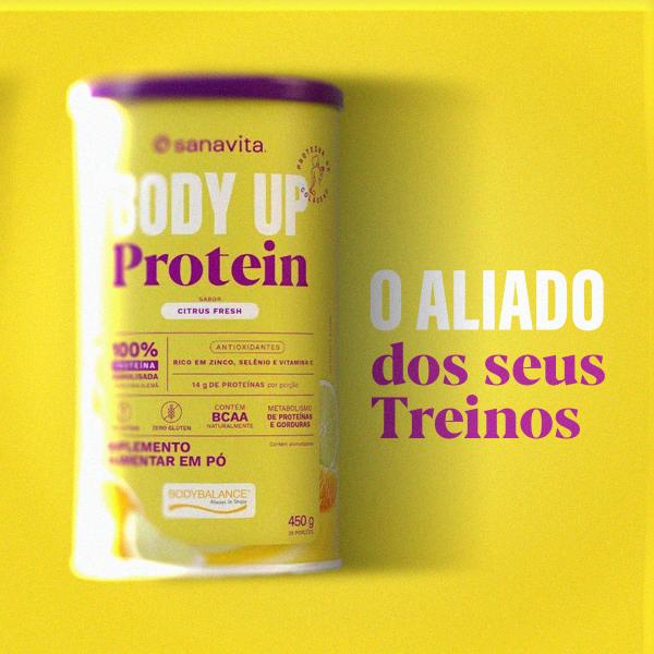 Imagem de Body Protein Up - Proteína de Colágeno Hidrolisado 450g - Sabor Citrus Fresh - Sanavita