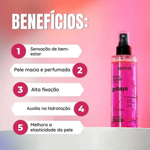 Imagem de Body Splash Corporal Pitaya 190ml Labotrat