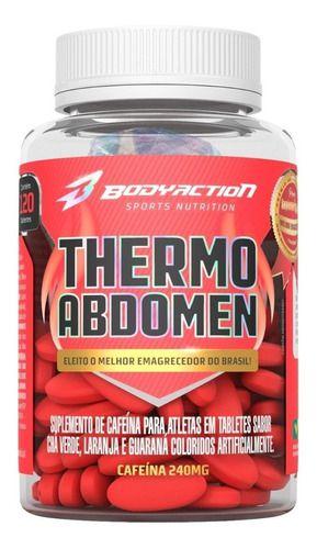 Imagem de Bodyaction  Thermo Abdomen Cafeína Em Pote 120 Un