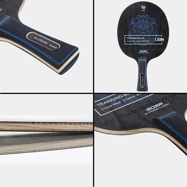 Imagem de Boer Lion Table Tennis Blade, 5 + 2 Wood Ping Pong Blade, Bom para ataque com controle fino