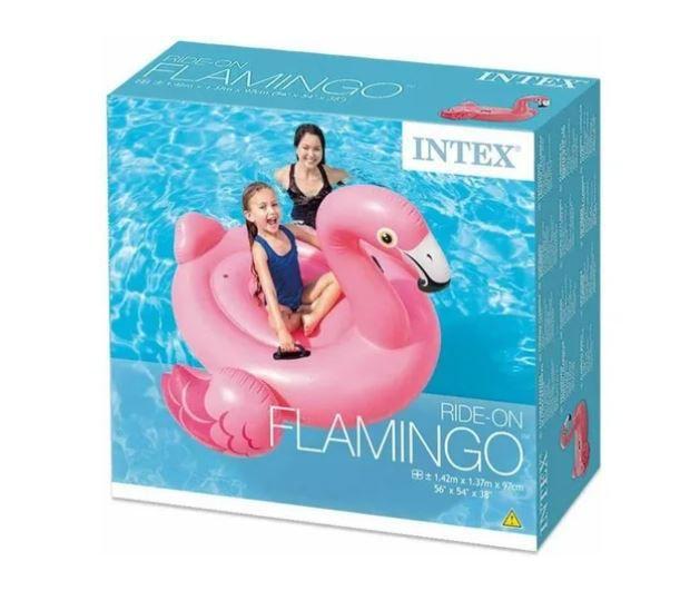 Imagem de Boia Bote Flamingo Inflável Infantil Piscina Praia Criança