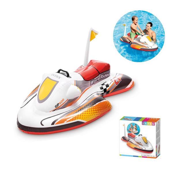 Imagem de Boia Bote Inflável Infantil Jet Ski Intex 1,17m