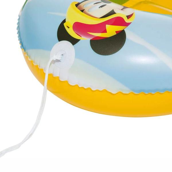 Imagem de Boia Bote Inflável Infantil Mickey Mouse Bestway 3 a 6 anos