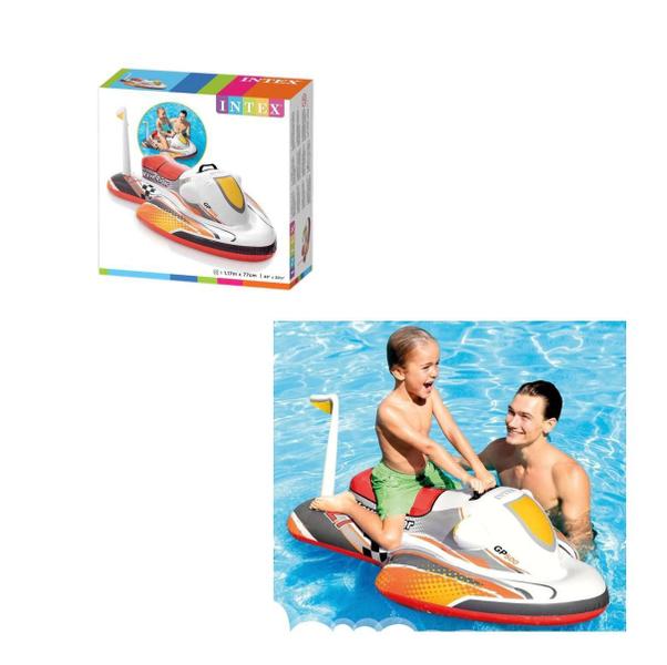 Imagem de Boia Bote Inflável Jet Ski Intex 1,17M Para Crianças