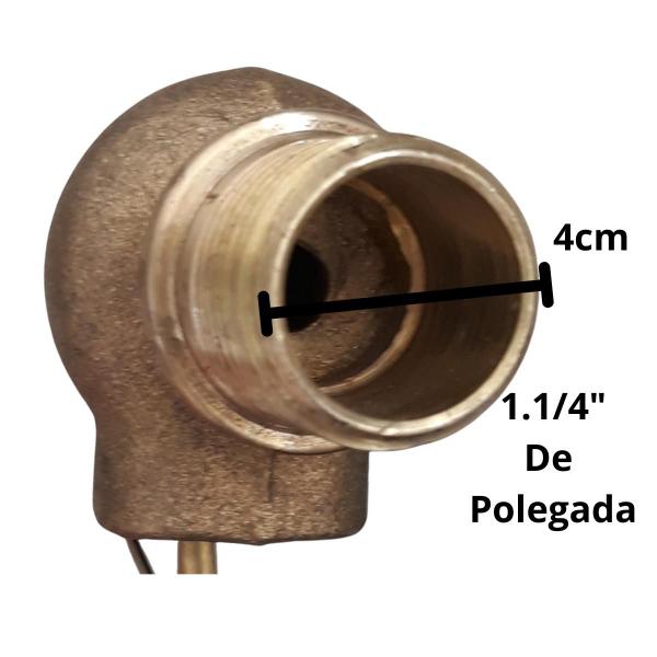 Imagem de Boia Caixa Dagua Alta Pressao 1 1/4 De Metal Metrox 114