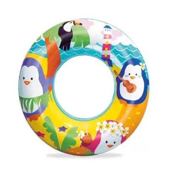 Imagem de Boia Circular Inflável Bestway Infantil 51 Cm Com Válvula de Segurança