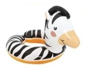 Imagem de Boia Circular Inflável Infantil Zebra Lançamento Coleção