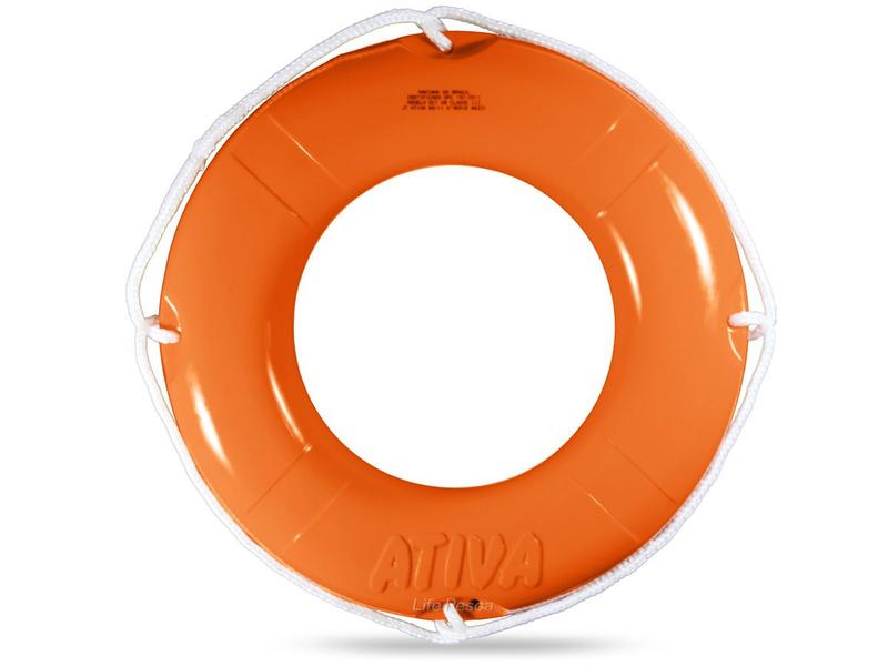 Boia Circular Salva Vidas 60cm Classe III (1,8kg) - Ativa Náutica Imagem de Boia Circular Salva Vidas 60cm Classe III (1,8kg) - Ativa Náutica